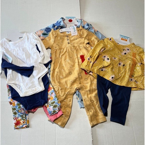 Carters 9m girl bundle new with tags - Picture 1 of 8